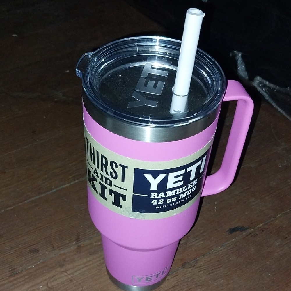 YETI Pink Dining Mug with Handle